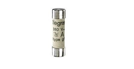 Legrand 500mA Ceramic Cartridge Fuse, 8 x 32mm [0 123 94]; 266-3086