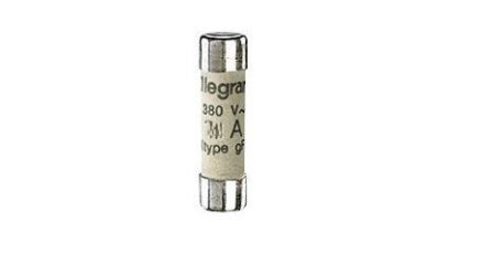 Legrand 2A Ceramic Cartridge Fuse, 8 x 32mm [0 124 02]; 266-3087