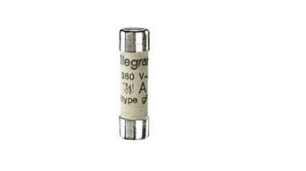 Legrand 4A Ceramic Cartridge Fuse, 8 x 32mm [0 124 04]; 266-3088