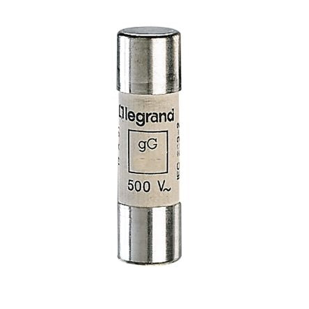 Legrand 25A Ceramic Cartridge Fuse, 14 x 51mm [0 143 25]; 266-3137