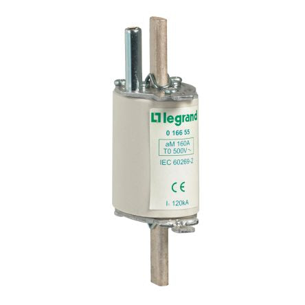 Legrand 100A Cartridge Fuse, 61 x 125mm, 500V [0 166 45]; 266-3184