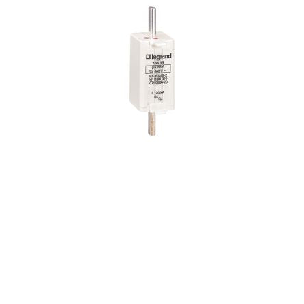 Legrand 63A Cartridge Fuse, 59 x 125mm, 500V [0 168 35]; 266-3187