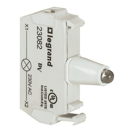 Legrand ACS Series Light Block for Use with Control Unit, 23oV, Green Light [0 230 82]; 266-3207