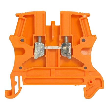 Legrand 0 371 20 Orange, 2.5mm², Screw Terminal Termination [0 371 20]; 266-3270