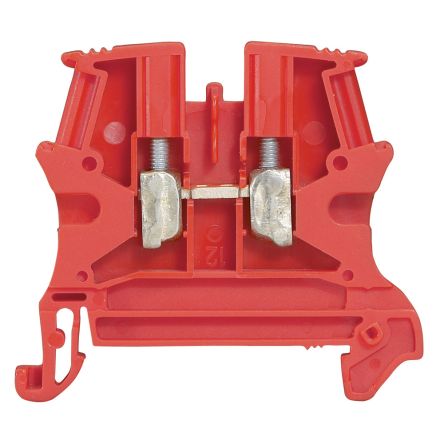 Legrand 0 371 30 Red, 2.5mm², Screw Terminal Termination [0 371 30]; 266-3272