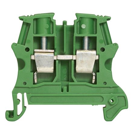 Legrand 0 371 78 Green, 6mm², Screw Terminal Termination [0 371 78]; 266-3276
