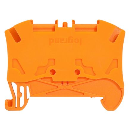 Legrand 0 372 21 Orange, 4mm², Spring Terminal Termination [0 372 21]; 266-3279