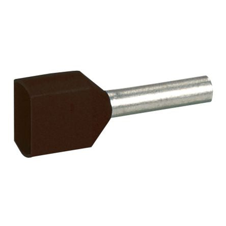 Legrand, Starfix Insulated Ferrule, 8mm Pin Length, 2.6mm Pin Diameter, Black [0 376 89]; 266-3327