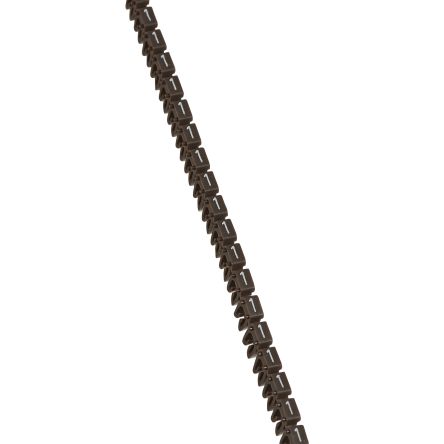 Legrand Cable Marker, Black on White, Pre-printed "1", 0.8 → 2.2mm Cable, for Closed-Ring Tracking System, [037781]; 266-3330