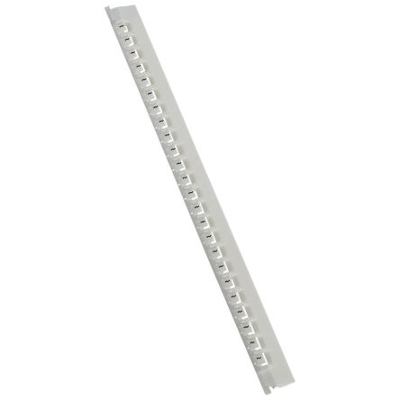 Legrand Cable Marker, Black on White, 0.8 → 2.2mm Cable, for Closed-Ring Tracking System, Wiring, 0 379 58 [0 379 58]; 266-3352