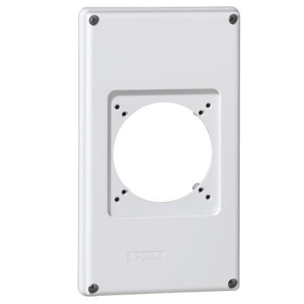 Legrand 1 Gang Plastic Faceplate [0 577 12]; 266-3529