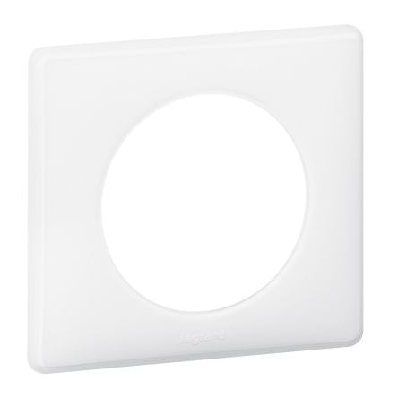 Legrand White 1 Gang Plastic Gang Plate [0 666 31]; 266-3537