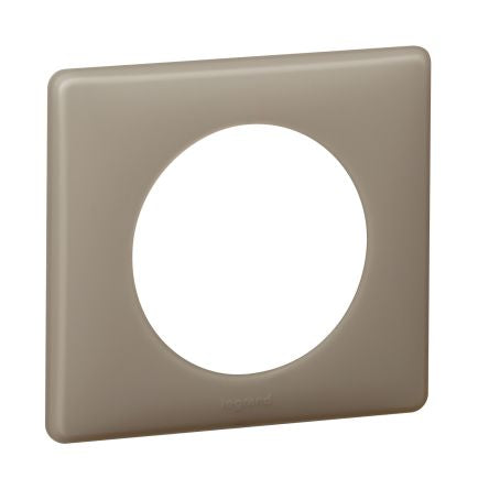 Legrand Brown 1 Gang Plastic Gang Plate [0 667 21]; 266-3540