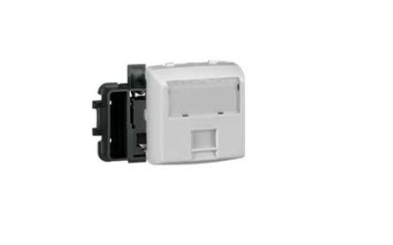 Legrand Oteo Series RJ45 Socket, Surface Mount, Cat6a [0 861 47]; 266-3634