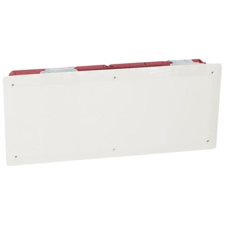 Legrand Red Plastic Enclosure, IK04, White Lid, 400 x 180 x 70mm [0 892 77]; 266-3635