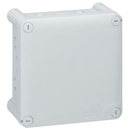 Legrand Plexo Series Grey Plastic Junction Box, IK07, IP55, 130 x 130 x 74mm [0 920 34]; 266-3665