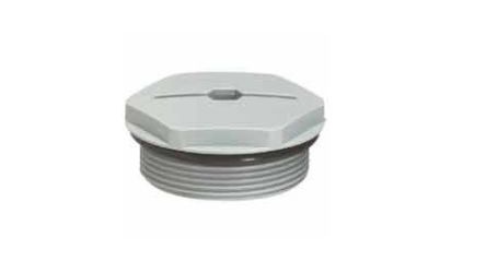 Legrand Blanking Plug, M20, Plastic, Threaded [0 980 43]; 266-3687