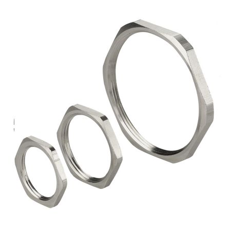 Legrand Metallic Brass Cable Gland Locknut [3 866 21]; 266-3701