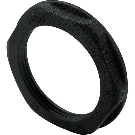 Legrand Black Plastic Cable Gland Locknut [3 866 64]; 266-3709