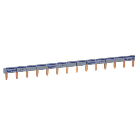 Legrand Single Phase Busbar, 17.7mm Pitch [404937]; 266-3718