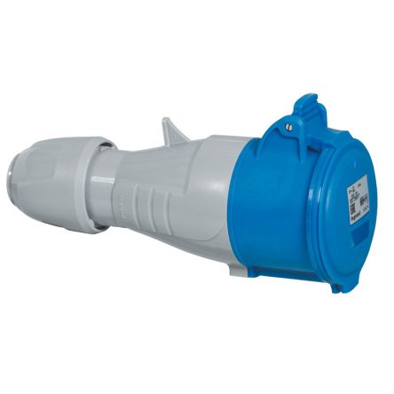 Legrand, P 17 Tempra Pro IP44 Blue 3P+E Industrial Power Socket, Rated At 16A, 250 V No [555105]; 266-3733