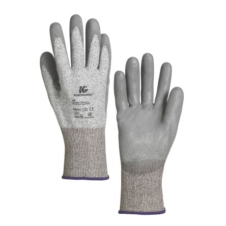 Kimberly Clark G60 Grey HPPE Cut Resistant Gloves, Size 9, Polyurethane Coating [13825]; 266-4303