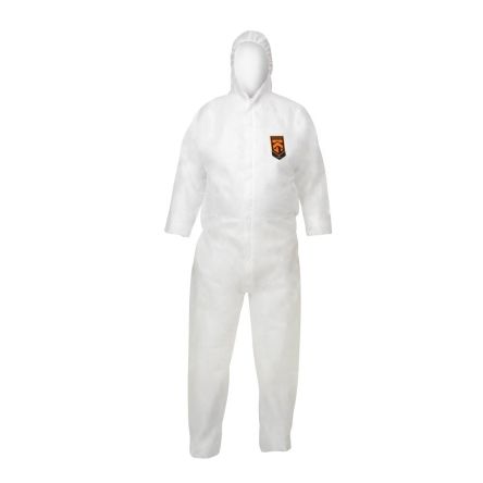 Kimberly Clark White Coverall, XL [95180]; 266-4366