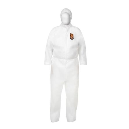 Kimberly Clark White Coverall, S [96810]; 266-4376
