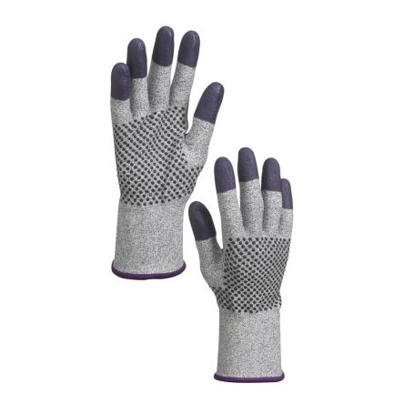 Kimberly Clark G60 Grey HPPE Cut Resistant Gloves, Size 10, Nitrile Coating [97433]; 266-4384