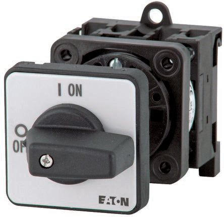 Eaton 4 Pole Rear Panel Isolator Switch - 32A Maximum Current, 15kW Power Rating, IP65 (Front) [015148 P1-32/Z/N]; 266-4598