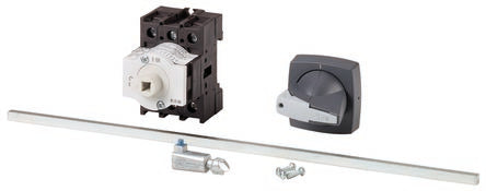 Eaton 3 Pole Rear Panel Isolator Switch - 25A Maximum Current, 11kW Power Rating, IP65 (Front) [172772 P1-25/M4/K1-PG]; 266-4604