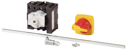 Eaton 4 Pole Rear Panel Isolator Switch - 25A Maximum Current, 11kW Power Rating, IP65 (Front) [172777 P1-25/M4/K1-PR/N/HI11]; 266-4609