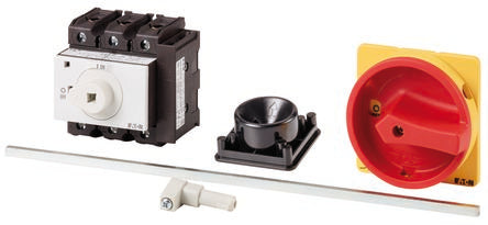 Eaton 3 Pole Rear Panel Isolator Switch - 100A Maximum Current, 55kW Power Rating, IP65 (Front) [172822 P3-100/M4/SVB/HI11]; 266-4636