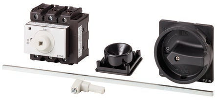 Eaton 3 Pole Rear Panel Isolator Switch - 100A Maximum Current, 55kW Power Rating, IP65 (Front) [172823 P3-100/M4/SVB-SW/HI11]; 266-4637