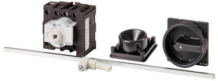 Eaton 4 Pole Rear Panel Isolator Switch - 32A Maximum Current, 15kW Power Rating, IP65 (Front) [172872 P1-32/M4/SVB-SW/N/HI11]; 266-4663