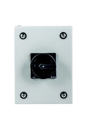 Eaton 3 Pole Surface Mount Isolator Switch - 25A Maximum Current, 11kW Power Rating, IP65 [197350 P1-25/SE1/SVB-SW/HI11]; 266-4682