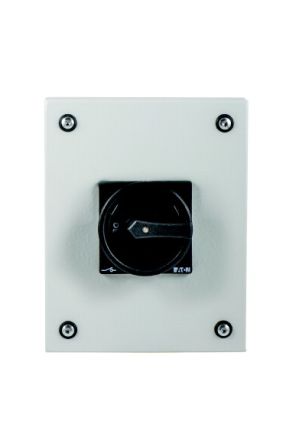 Eaton 3 Pole Surface Mount Isolator Switch - 63A Maximum Current, 30kW Power Rating, IP65 [197366 P3-63/SE3/SVB-SW/HI11]; 266-4695