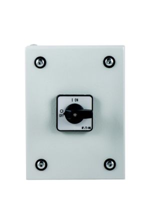 Eaton 3 pole + N Pole Surface Mount Isolator Switch - 100A Maximum Current, 55kW Power Rating, IP65 [197369 P3-100/SE3/N]; 266-4697