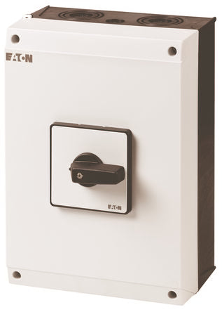 Eaton 3 Pole Surface Mount Isolator Switch - 100A Maximum Current, 55kW Power Rating, IP65 [207384 P3-100/I5/HI11]; 266-4753