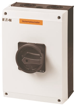 Eaton 3 pole + N Pole Surface Mount Isolator Switch - 100A Maximum Current, 55kW Power Rating, IP65 [207391 P3-100/I5-SI/N-SW]; 266-4759