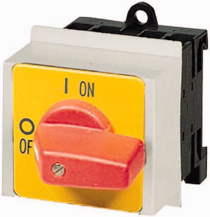 Eaton 3 Pole Panel Mount Isolator Switch - 32A Maximum Current, 15kW Power Rating, IP30 (Front) [022632 P1-32/IVS-RT]; 266-4764