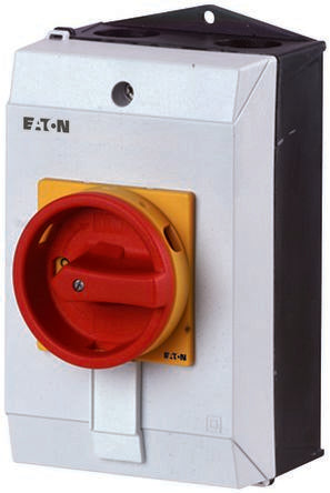 Eaton 4 Pole Surface Mount Isolator Switch - 32A Maximum Current, 11kW Power Rating, IP65 [227871 P1-32/I2H/SVB/N]; 266-4775