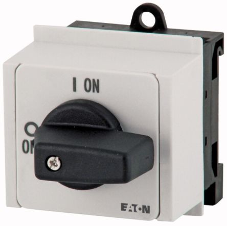 Eaton 4 Pole Panel Mount Isolator Switch - 32A Maximum Current, 15kW Power Rating, IP30 (Front) [045999 P1-32/IVS/N/HI11]; 266-4822