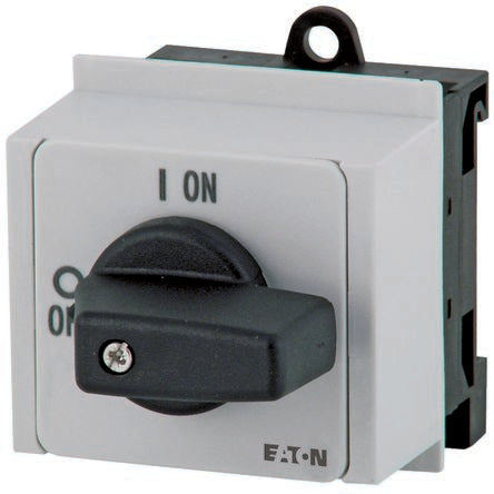 Eaton 3 Pole Panel Mount Isolator Switch - 25A Maximum Current, 11kW Power Rating, IP65 (Front) [052962 P1-25/IVS]; 266-4841