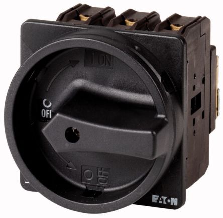 Eaton 3 pole + N Pole Flush Mount Isolator Switch - 100A Maximum Current, 55kW Power Rating, IP65 (Front) [079216 P3-100/EA/SVB-SW/N/HI11]; 266-4875