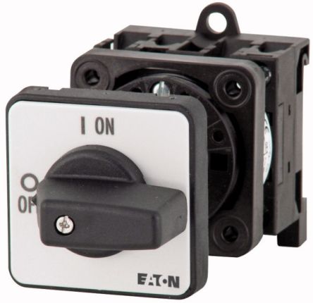 Eaton 4 Pole Panel Mount Isolator Switch - 25A Maximum Current, 11kW Power Rating, IP30 (Front) [083964 P1-25/IVS/N]; 266-4882