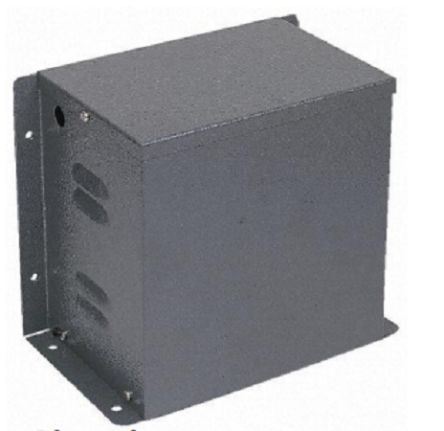 RS PRO Grey Steel Enclosure, Flanged, Grey Lid, 117 x 196 x 132mm [0]; 266-4941