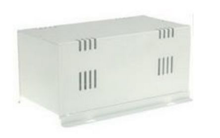 RS PRO White Cold Rolled Steel Instrument Case, 257 x 130 x 112mm [0]; 266-4943