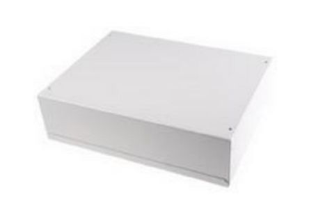 RS PRO Grey Cold Rolled Steel Instrument Case, 350 x 270 x 95mm [0]; 266-4966