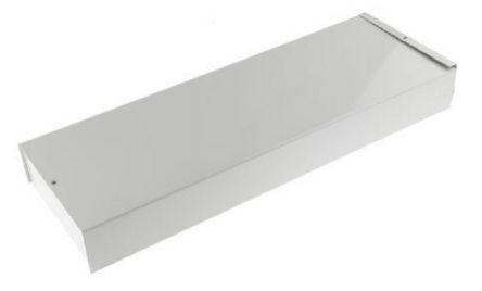 RS PRO Grey Cold Rolled Steel Instrument Case, 430 x 150 x 50mm [0]; 266-4967